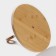 A set of ceramic saladates on a wooden stand “Estete. Petal ", 5 items: 90 ml, white color