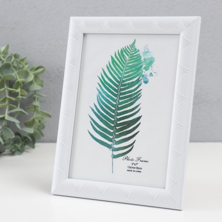 Photo frame plastic 13x18 cm "Waves" White 20.6x15.7x1 cm-2