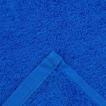 Tainted towel "Plait", blue color, 30x70 cm-2