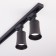 Skiral lamp Elektrostandard, Vetro, 70x70x175 mm, GU10, black color