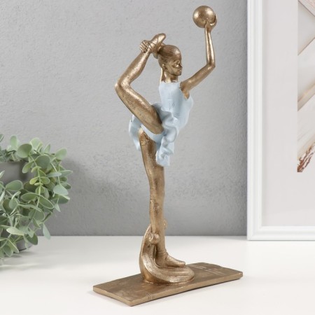 Polystone souvenir "Gymnast with the ball" 17x9x31 cm-1