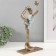 Polystone souvenir "Gymnast with the ball" 17x9x31 cm