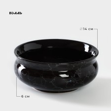 Ceramic “VULA” plate, 500 ml, D = 14 cm