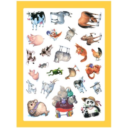 Stickerpaki. Collection of stickers. Lovely animals-2
