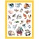 Stickerpaki. Collection of stickers. Lovely animals