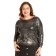 Female jumper, size 50, blue color