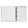 Notebook on 4 rings A5, 120 sheets in the cage "Mint. Metallic", boumvinyl cover, offset unit