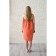 Pareo female, coral color, waffle sheet