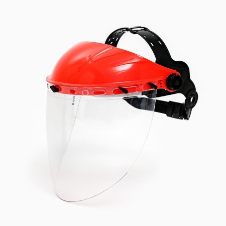 Protective shield, “source”, polycarbonate, rhecking mechanism-2