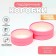 Box - tube 2 in 1, with a transparent lid "Pink", 21 x 7 - 18 x 6 cm