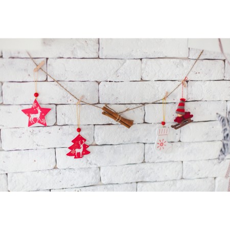 New Year's Suspension "Graceful Deer", mix-2
