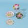 Pocket mirror "Love", d = 7 cm, color mix