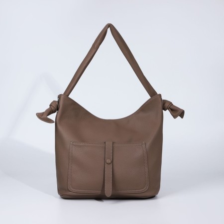 Board of lightning, 2 external pockets, brown color
