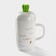 Ceramic mug with a lid and a spoon "carrots", 380 ml, white color