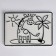 Picture with crystals "Girafic", 10 × 15 cm