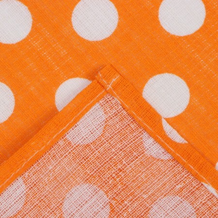 Towel 35x60cm peas, orange, waffle, 120 g/m2, cotton 100%-3