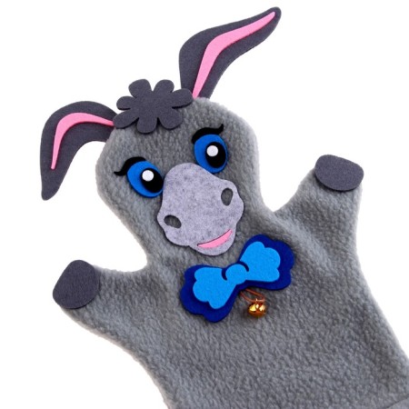 Finger Theater doll on the hand "Donkey"-1