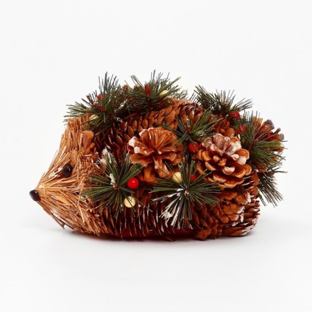 Decorative souvenir from natural materials "Hedgehog" 17 × 17 × 12 cm-3