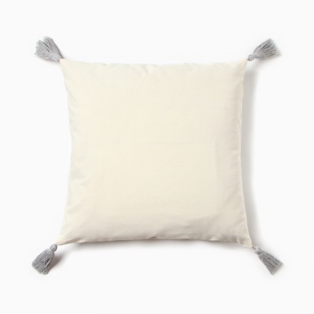Pillowcase decorative Ethel Scandil 45x45 cm, gray color, cotton-2