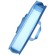 Plastic folder with A4 handles, on a zipper, 80x330x240 mm, cold heart