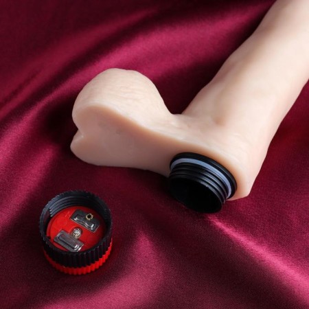 Vibrator bodily, 18.5 cm, with a scrotum-2