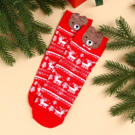 Gift set "Heat and comfort in the New Year": sweets, socks-2
