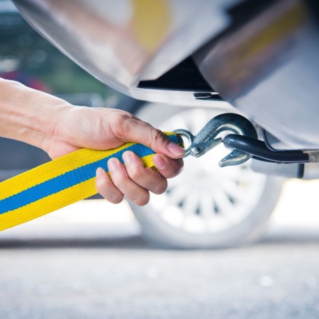 Bug cable goodyear, 10 tons, 5 m x 6 cm, 2 hooks, bag- bag-2