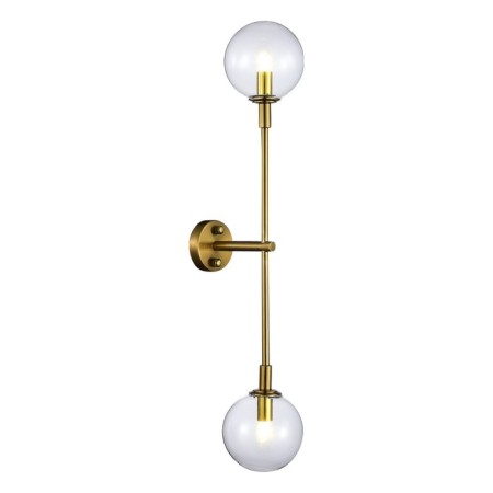 Sconces st. SL1506.201.02. Chieti. 2x5 watts, G9, 4000k, 12 cm, golden color