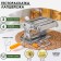 Lapsher with the function of rolling out the dough dough, 6 settings of dough thickness, noodles width 2 and 5 mm
