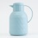 Thermos-coffeery 1 l, retains heat 24 hours, glass flask, turquoise
