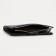 Women's wallet on the button, black color