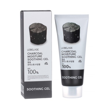 Lebelage Charcoal Moisture Pury Gel 100% Soothing Gel 100 ml-1