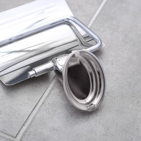 ACCOONA A11105 lid holder with a lid, chromium color-4