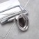 ACCOONA A11105 lid holder with a lid, chromium color