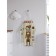 Apron kitchen with a photo print "Man in the style of steampunk", adjustable, size OS