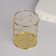 Storage for storage of manicure/cosmetic supplies, D 8 × 10 cm, golden color