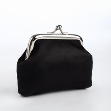 Women's wallet on the farmar, black color