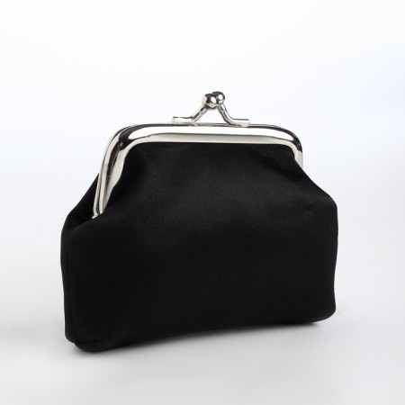 Women's wallet on the farmar, black color