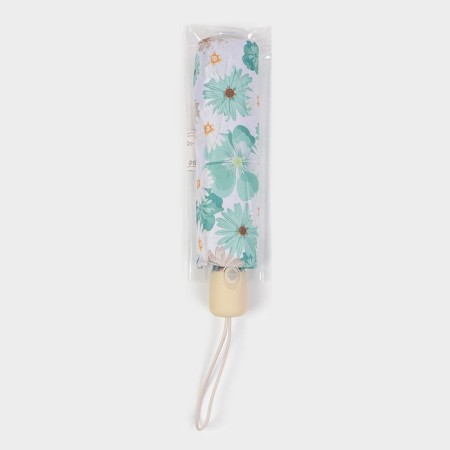 Automatic "Flowers" umbrella, eponge, 4 addition, 8 knitting needles, r = 49 cm, color mix-15