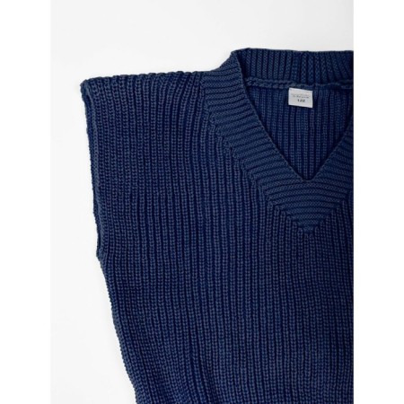 Жилет для девочки Amarobaby Knit, рост 134 см, цвет синий-15