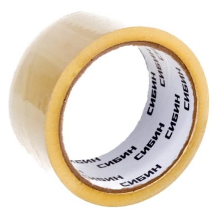 Glue tape "Sibin" 12055-50-50, transparent, 48 mm x 50 m-2
