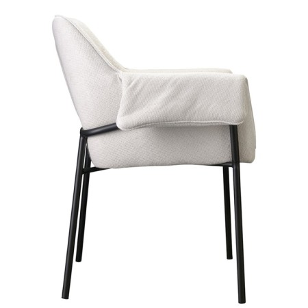 Aline chair, 550 × 700 × 830 mm, Shenill, Milk color-8