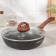 Granit Ultra Original pan, D = 24 cm, plastic handle, glass cover, anti -stick coating, black color