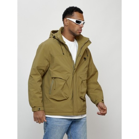 Male spring jacket, size 48, mustard color-2