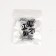 Cubes set for D&D (Dungeons and Dragons, DND) "Game time", Series: D&D, 7 pcs, white