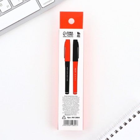 The handle of the gel black pasta "Thoughts is wider", 2 pcs.-4