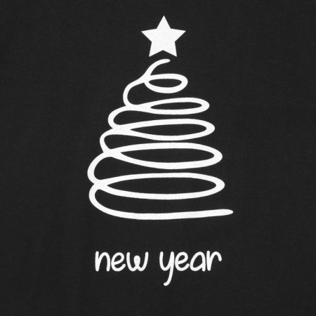 Children's T -shirt, black color, height 158 ​​cm-3