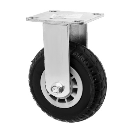 Wheel for transport carts, D = 150, rubber coating on the site