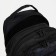 Male backpack with reflective elements, "saxi", 2 parts on zippers, 4 external pockets, black/blue color