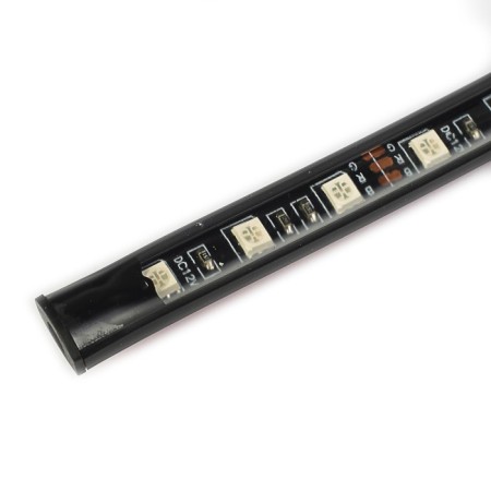 Salon backlight 12 LED-5050, 22 cm, remote control, light music, multicate RGB, 4 pcs-3